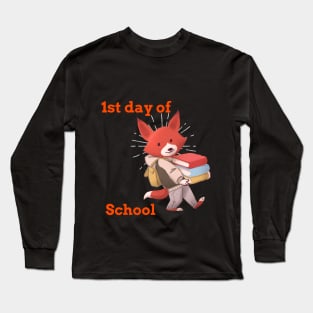 1st day at school Long Sleeve T-Shirt